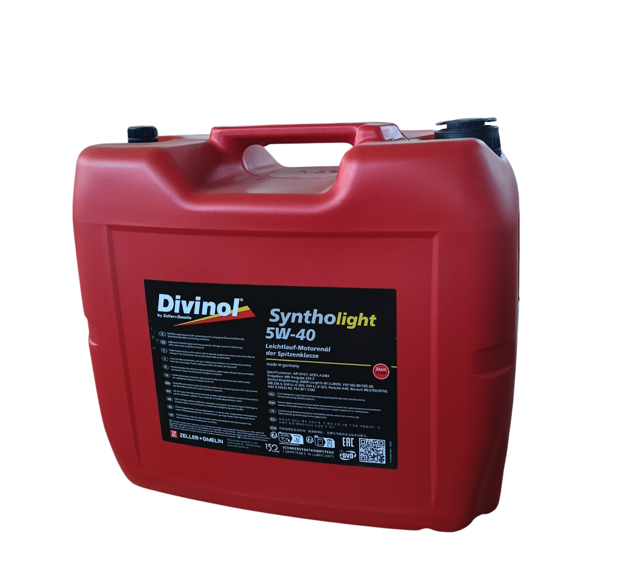 Олива моторна Divinol Syntholight 5W-40